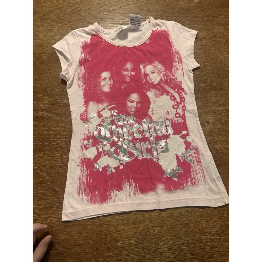 The Cheetah Girls Shirt Concert Vintage Y2K Girl Pink Raven-Symone Size M
